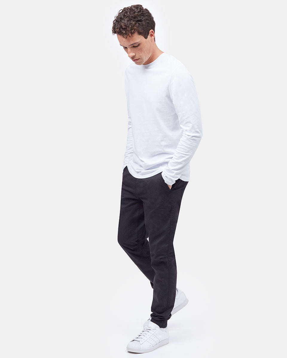 Men's Twill Everyday Jogger - Organic Cotton