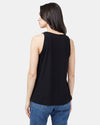 The Ribbed High Neck Tank