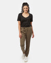 Daily Ritual  Brand Women's Lyocell Tie-Waist Jogger - ShopStyle