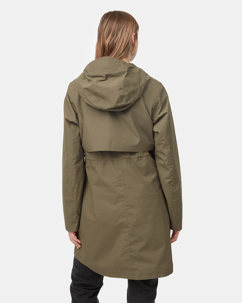 Nimbus Long Rain Jacket | Recycled Materials