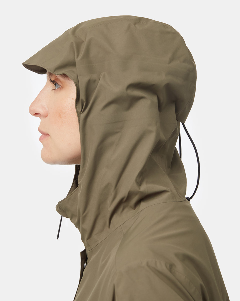 Nimbus Long Rain Jacket | Recycled Materials