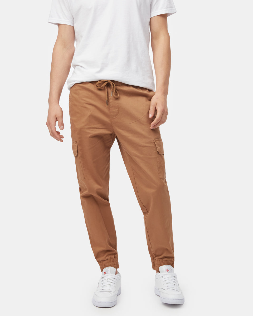 Organic Cotton Cargo Joggers