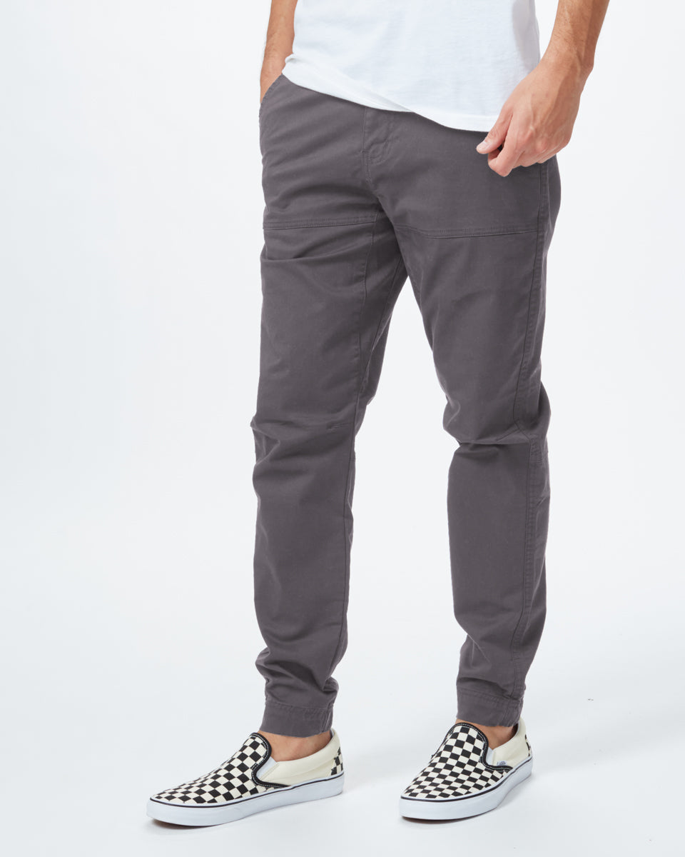 Mens Stretch Twill Everyday Jogger | Organic Cotton