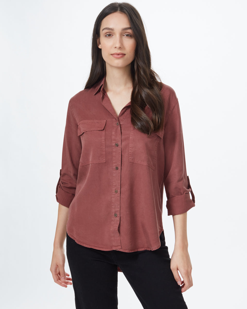 Womens Tencel Everyday Blouse | TENCEL™ Lyocell