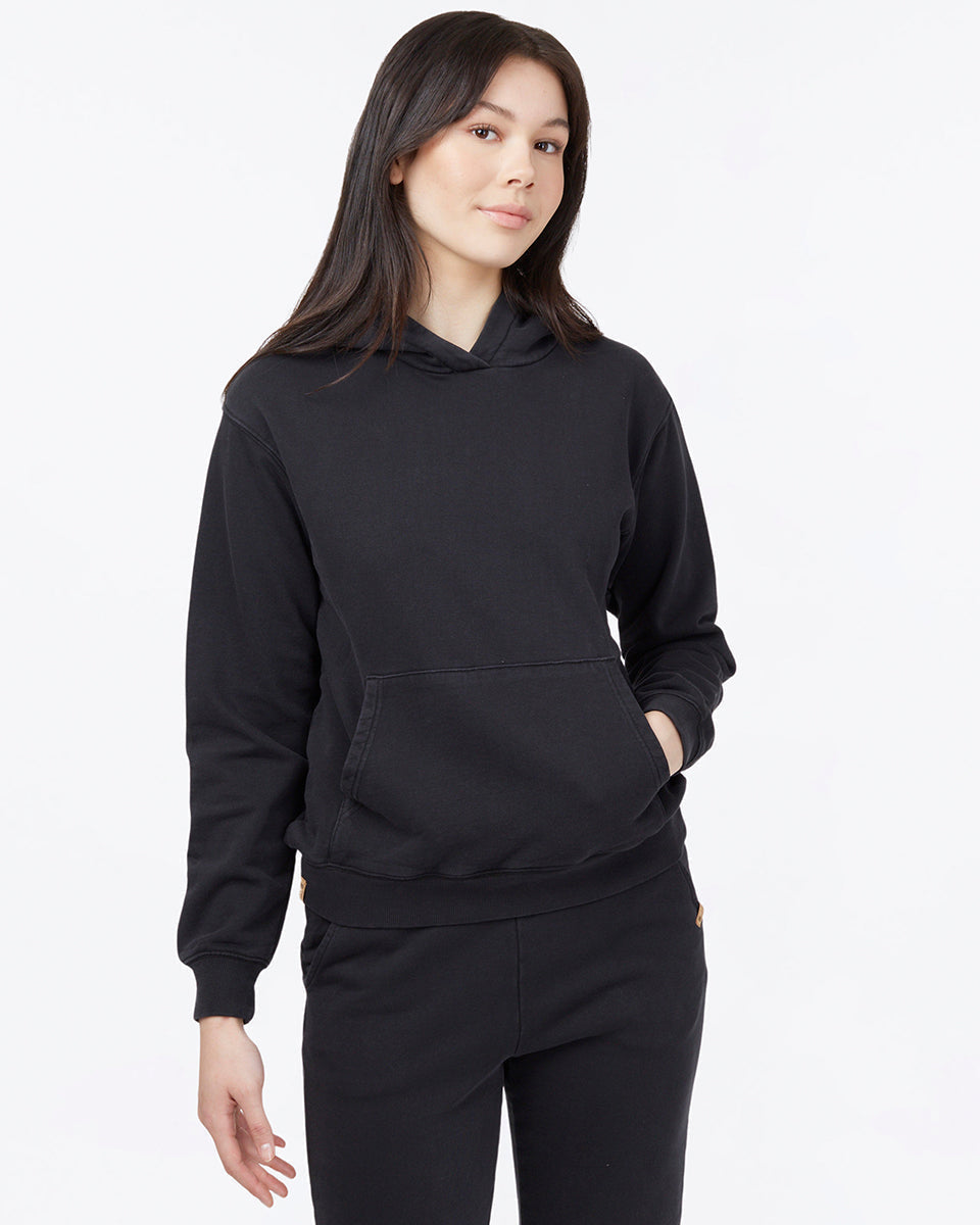 Womens Organic French Terry Relaxed Hoodie | Organic Cotton