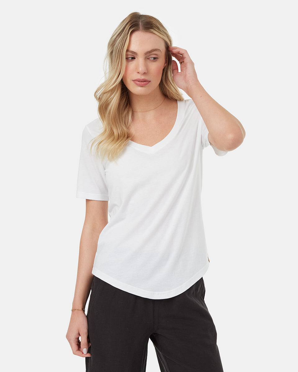 Womens TreeBlend V-Neck T-Shirt