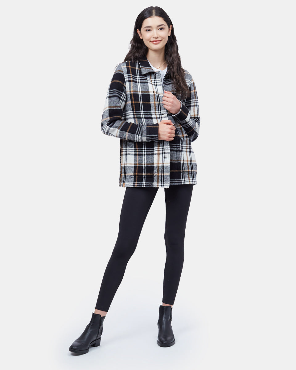 Flannel Utility Jacket | Recycled Materials