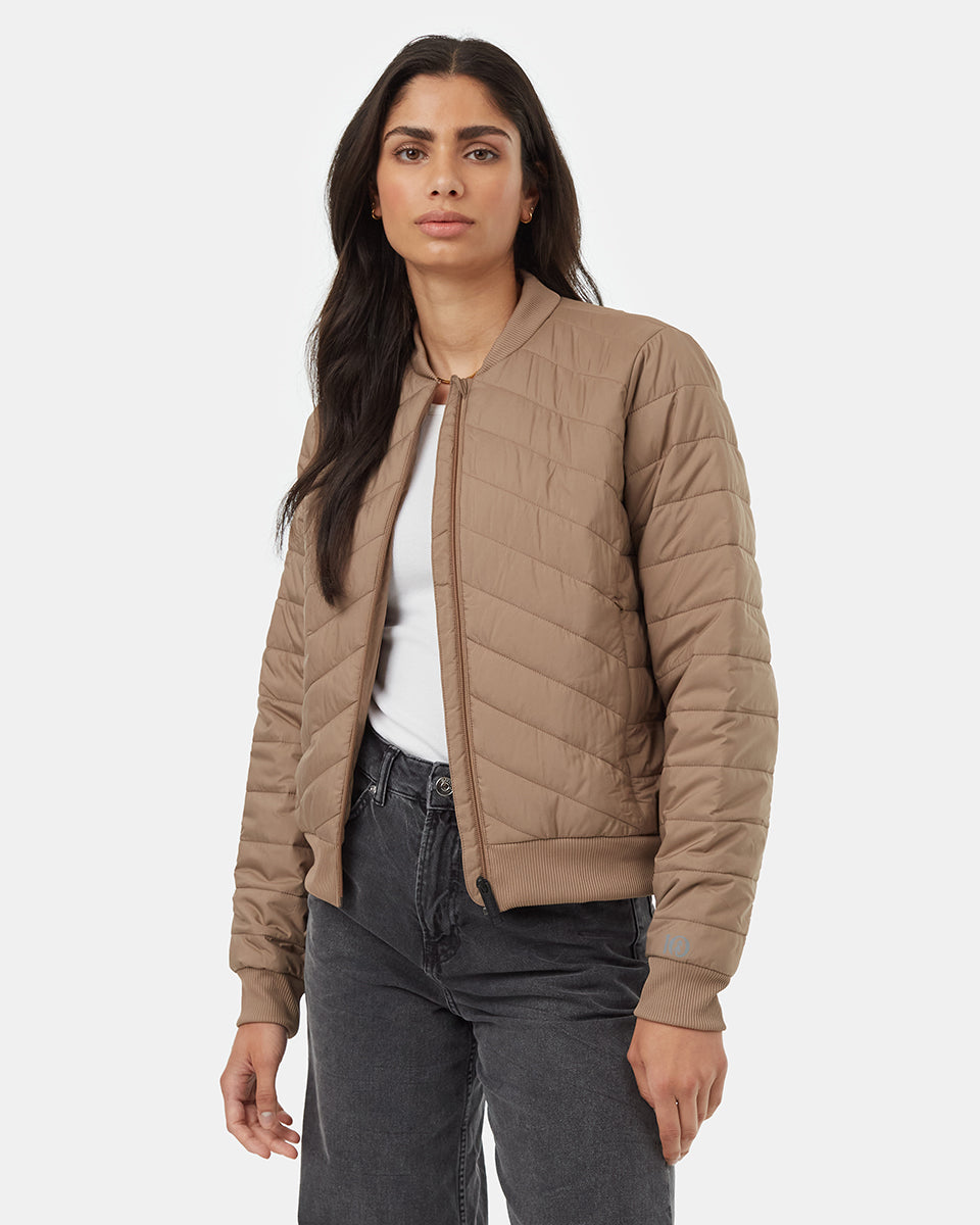 tentree Women's Cloud Shell Bomber Jacket