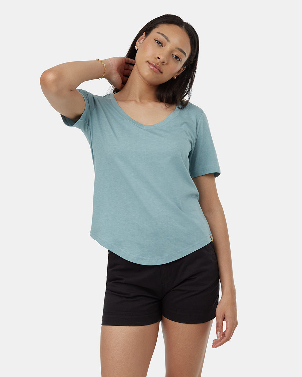 Womens TreeBlend V-Neck T-Shirt | Recycled Polyester