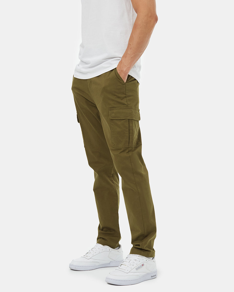 Twill Cargo Chino Pant | Recycled Materials