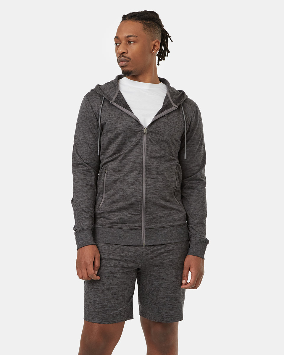 Mens Active Soft Knit Zip Up | Recycled Polyester