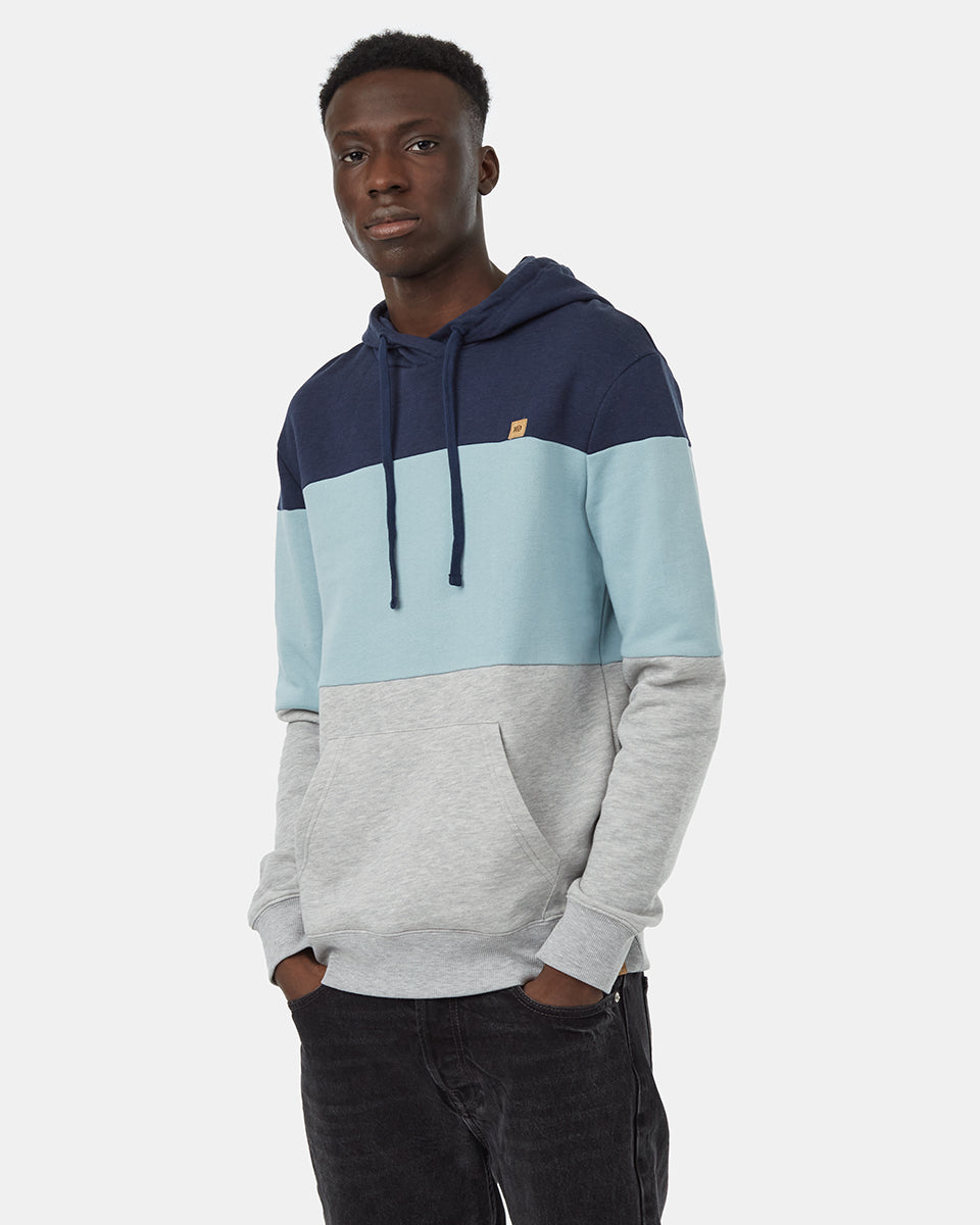 Mens TreeFleece Blocked Reynard Hoodie | Organic Cotton