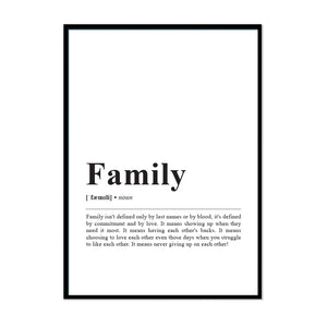 Family Definition Print Printers Mews