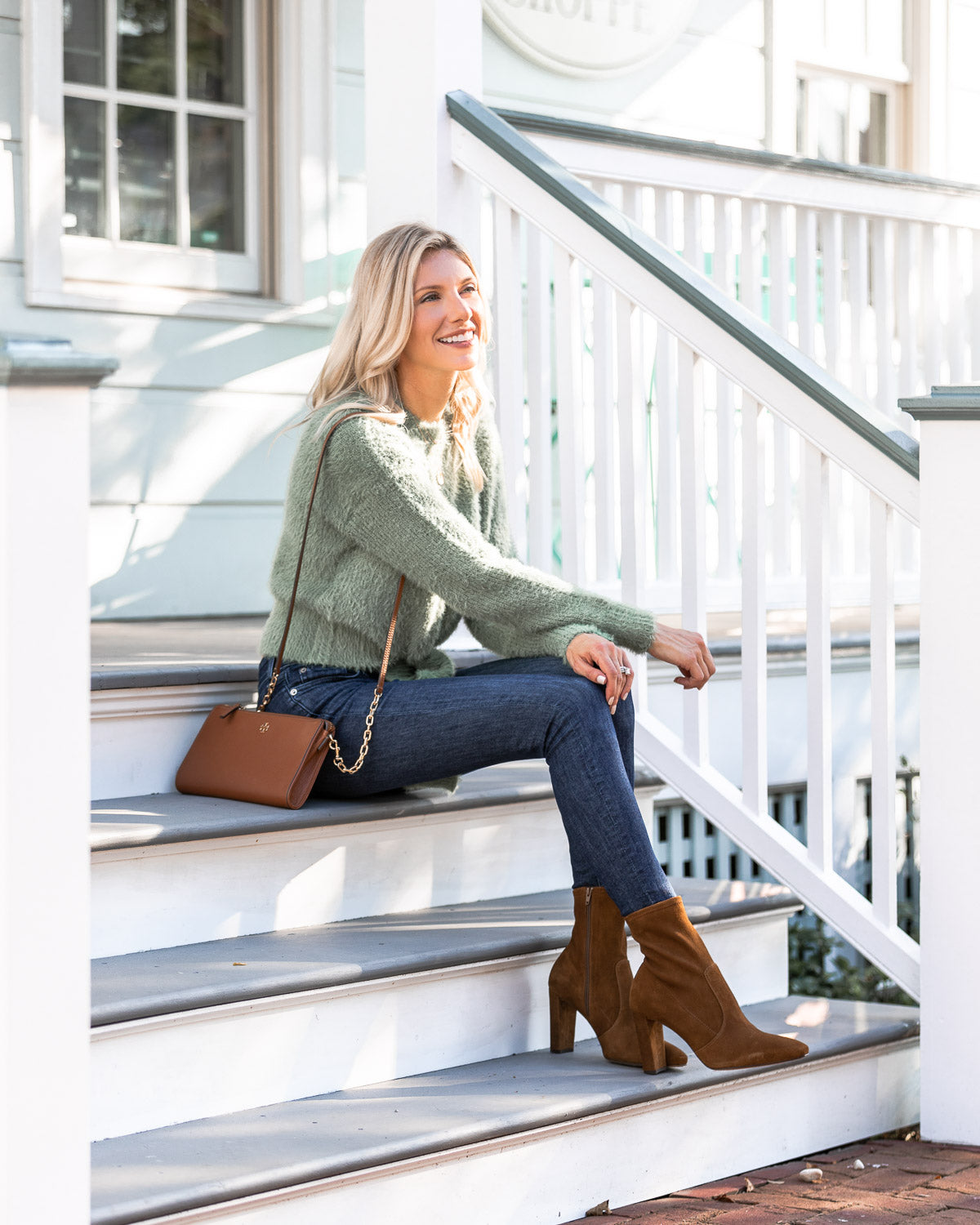 Falling for these block heel booties! I love that these booties are designed in NYC and are super comfy!