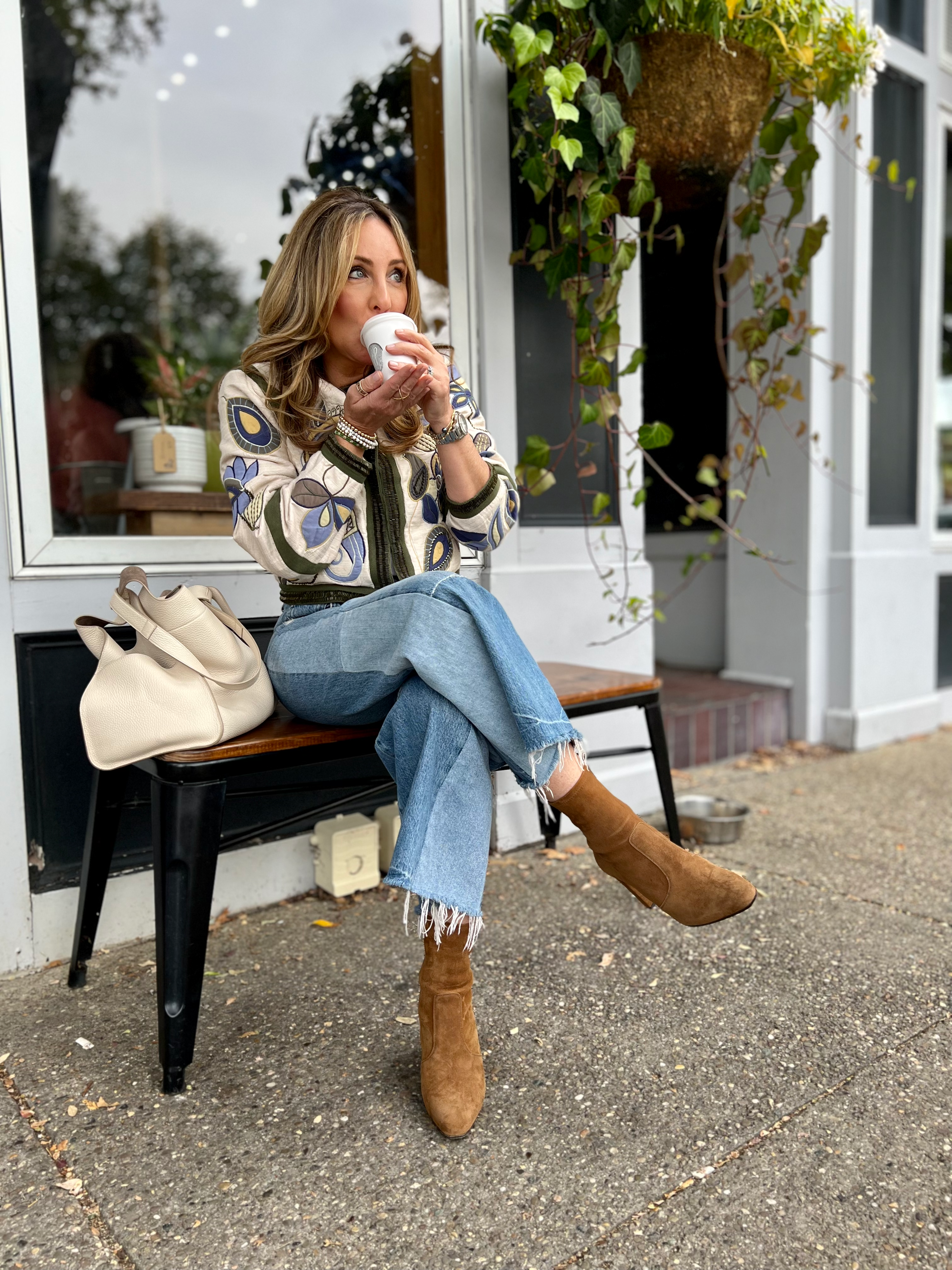 I am so in love with this boot - I have them in 2 colors! The rye suede is perfect for wherever your fall day might take you.