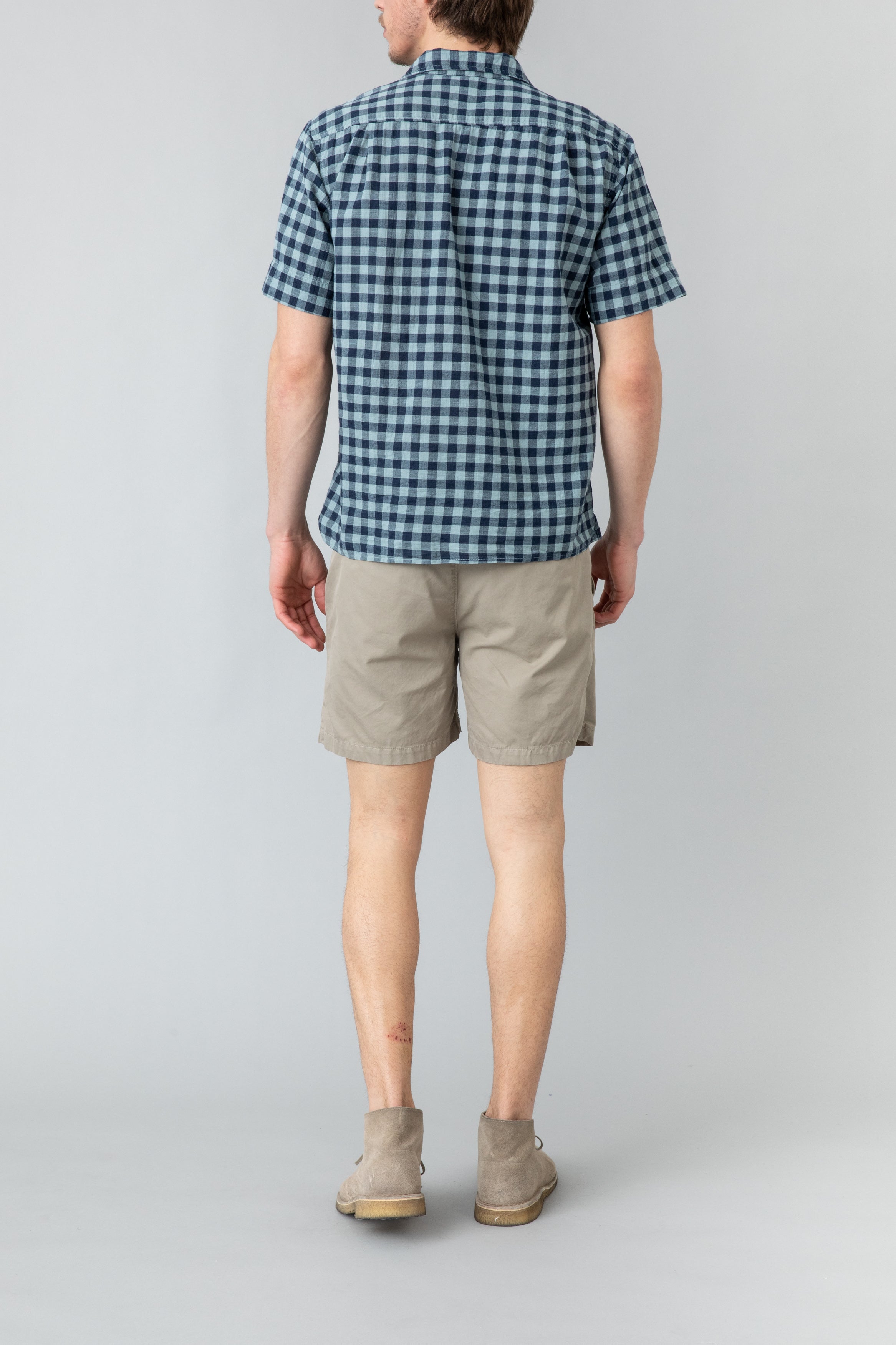 Gingham Vacation Shirt Dew Gingham