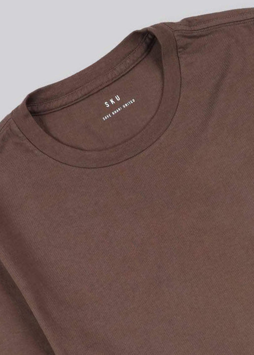 Men's Supima Crew Tee Mocha