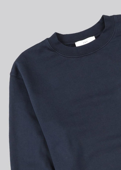 Men's L/S Supima Crew Sweatshirt Navy