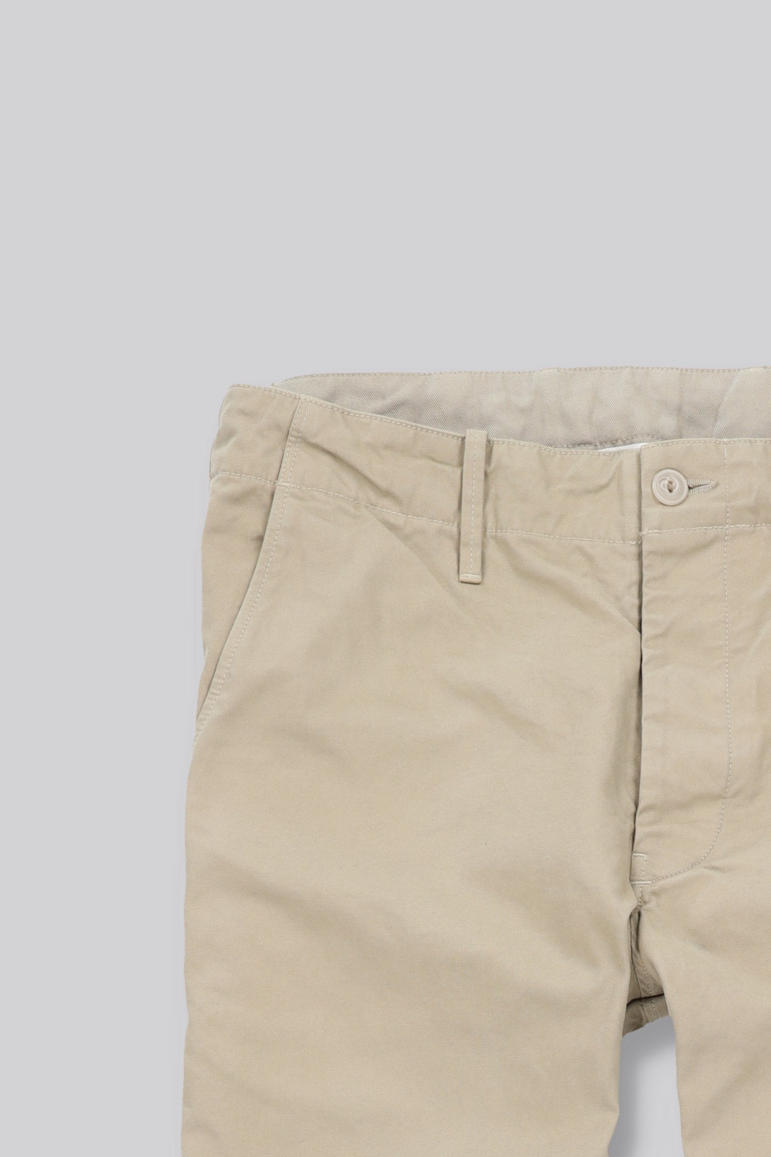 Men's Button Fly Chino Khaki