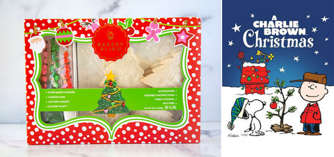 Charlie Brown Christmas with Christmas Tree Designer Cookie Kit