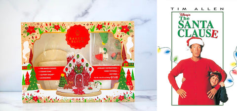 The Santa Clause with Red House Designer Cookie Kit