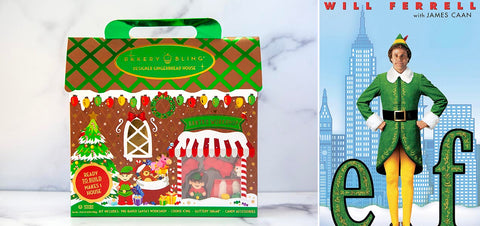 Elf with Santa's Workshop Designer Gingerbread Kit