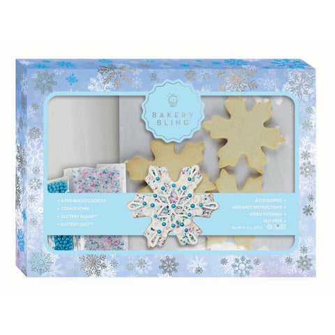 Snowflake Sugar Cookie Decorating Kit: Bakery Bling Designer Cookie Kit