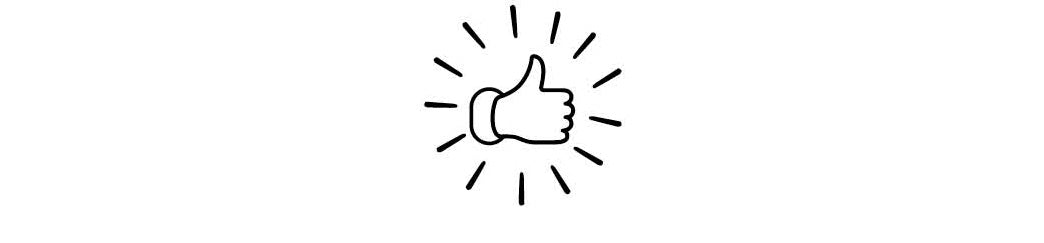 Thumbs up mobile icon