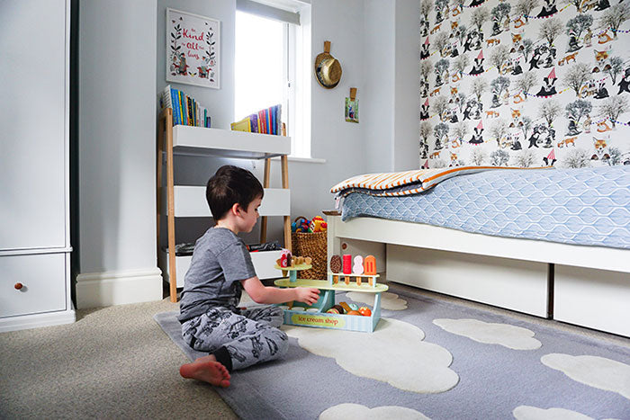 Real rooms: A modern but traditional children's bedroom