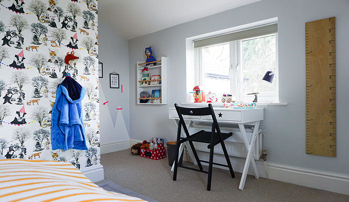 Real rooms: A modern but traditional children's bedroom