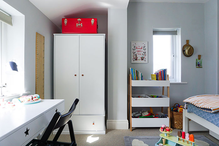 Real rooms: A modern but traditional children's bedroom