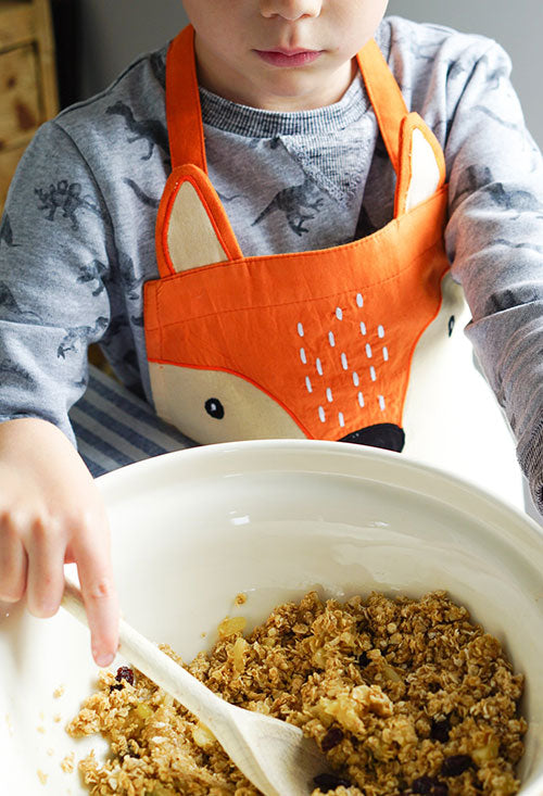 Autumn baking with children ... and Mr Fox!