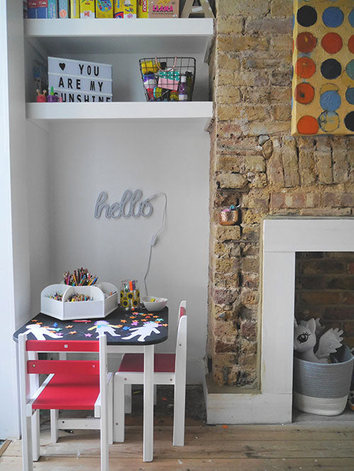 Real Rooms: A Colourful And Craft-Friendly Living Room