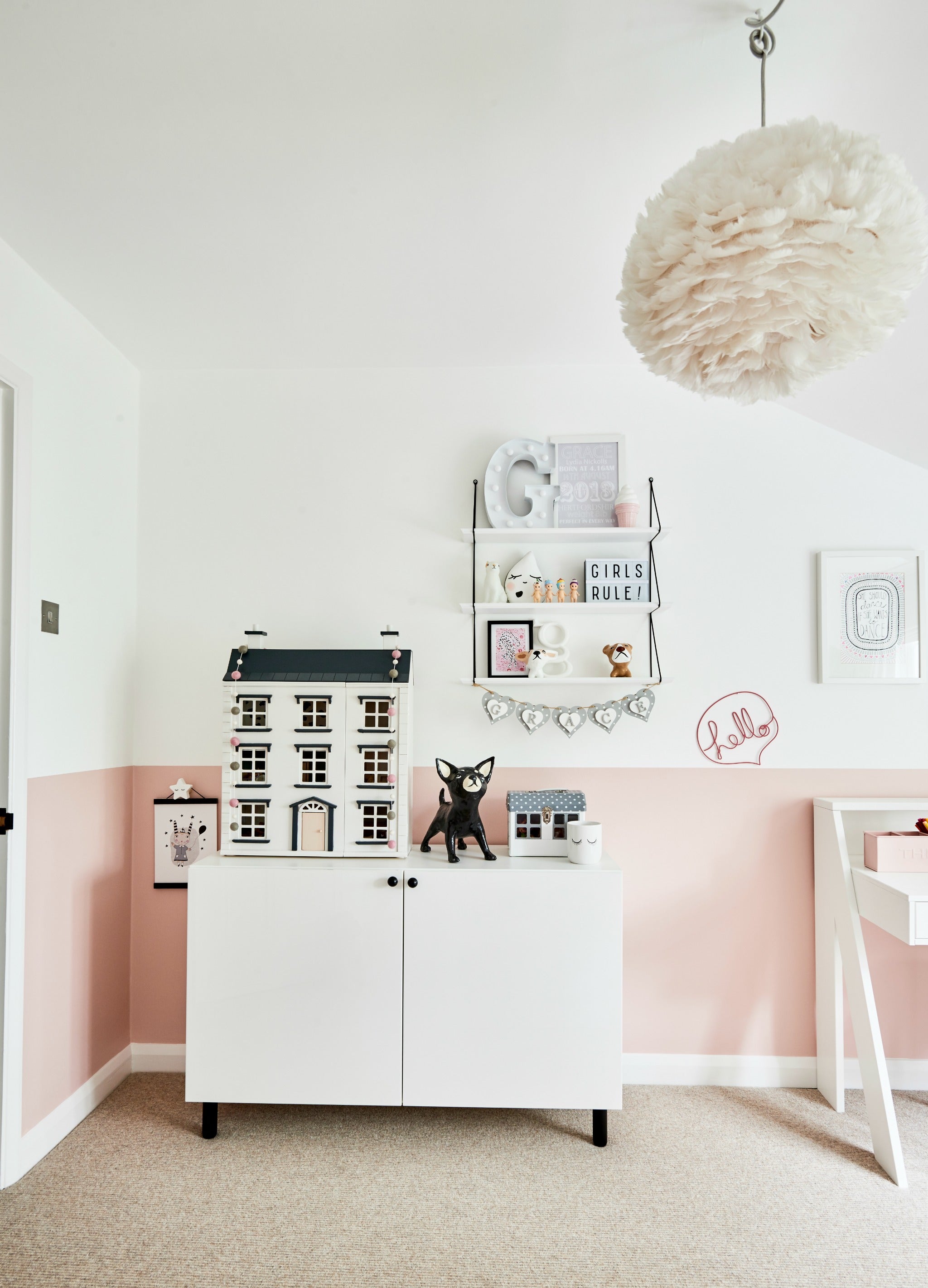 Real Room: A Perfectly Pink Little Girl's Room