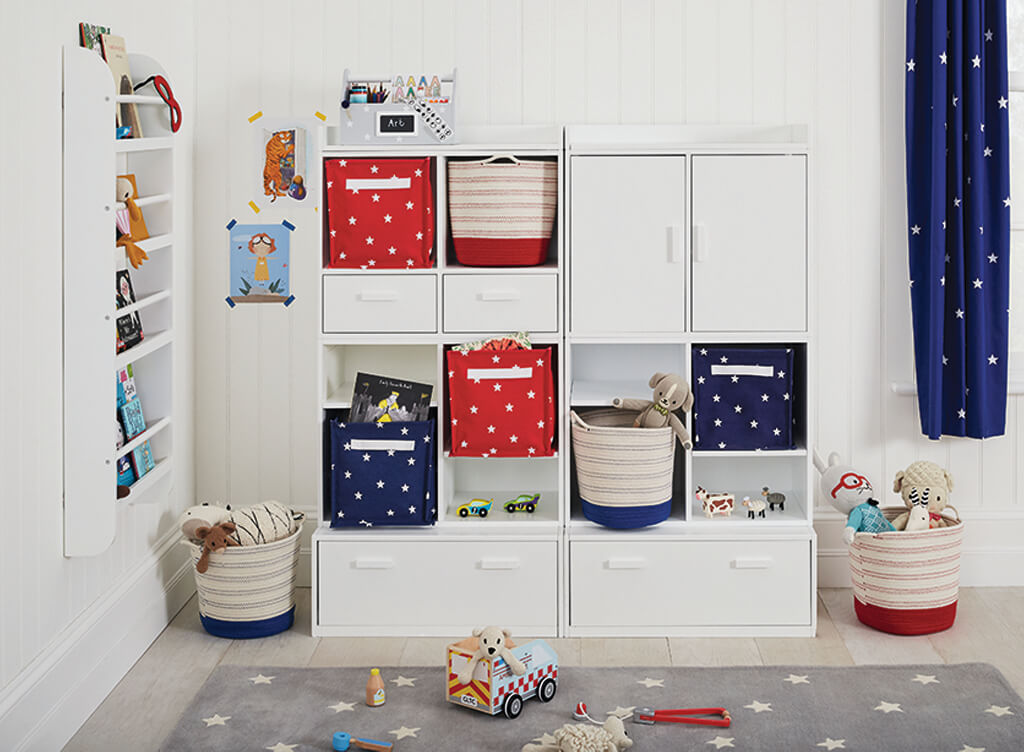 Alba playroom storage