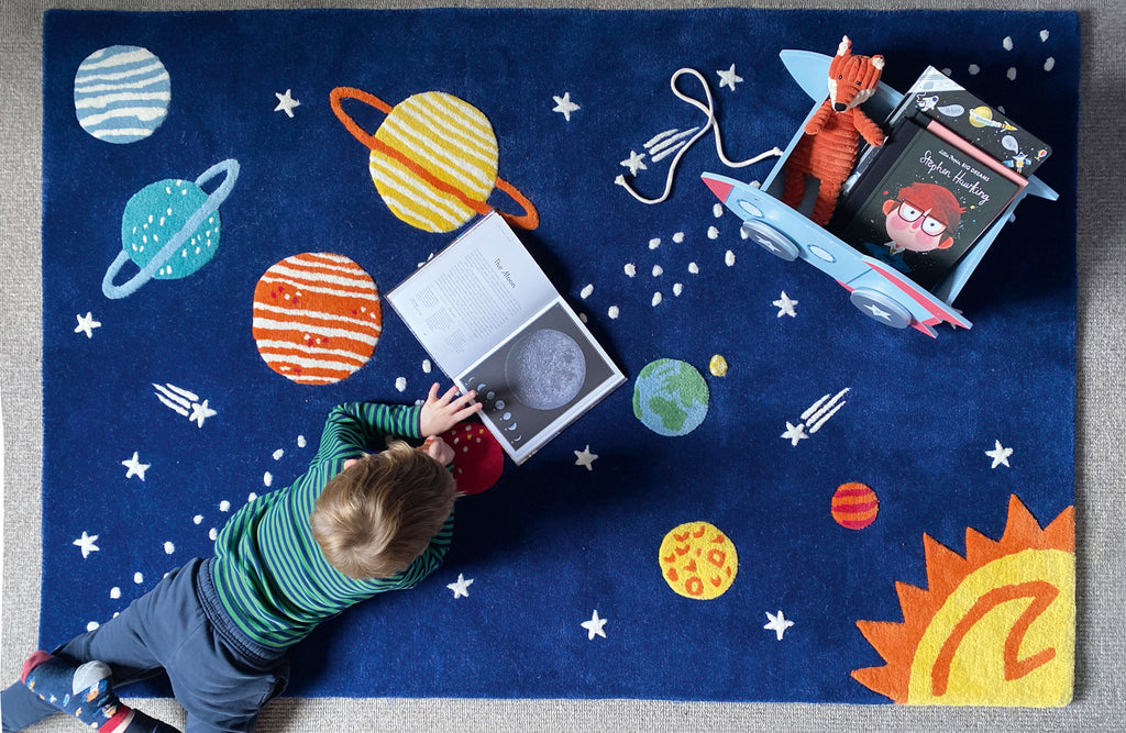 Space explorer rug