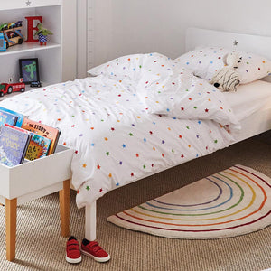 rainbow bedding