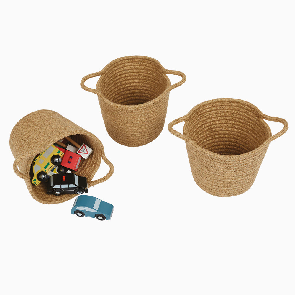 Jute Storage Baskets – 12 Small Things