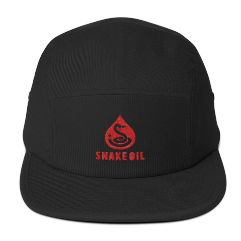 Snake Oil Logo  5 Panel Camper Hat