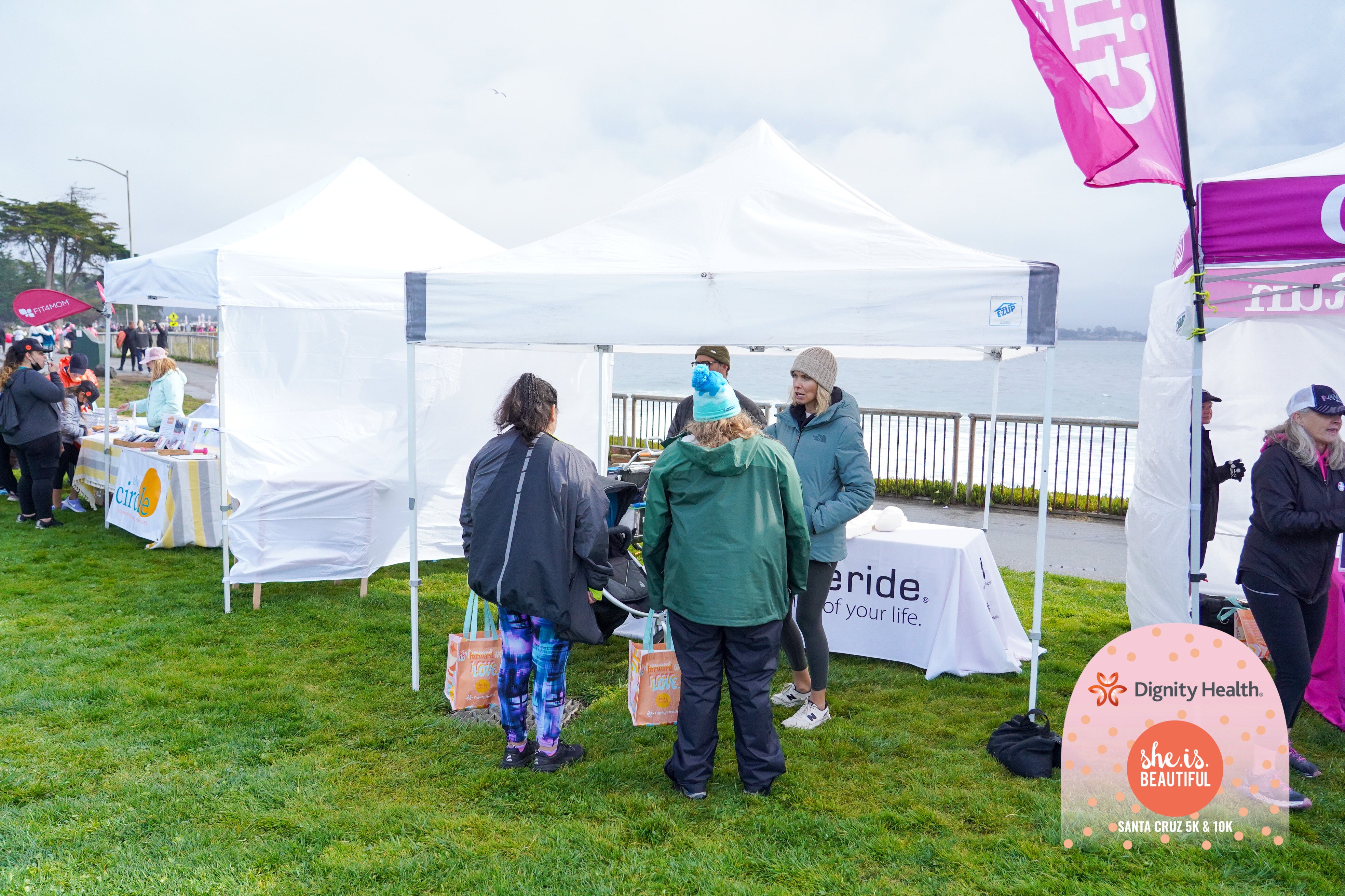 Bumbleride Booth at she is beautiful santa cruz