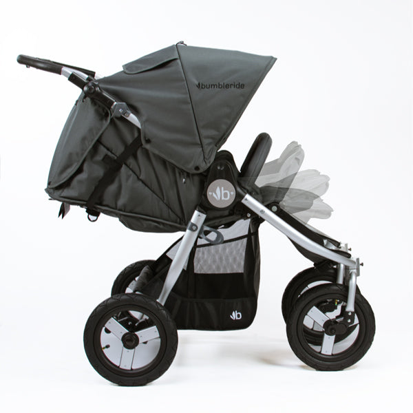 Infant ready double stroller- Infant mode bumbleride indie twin stroller 
