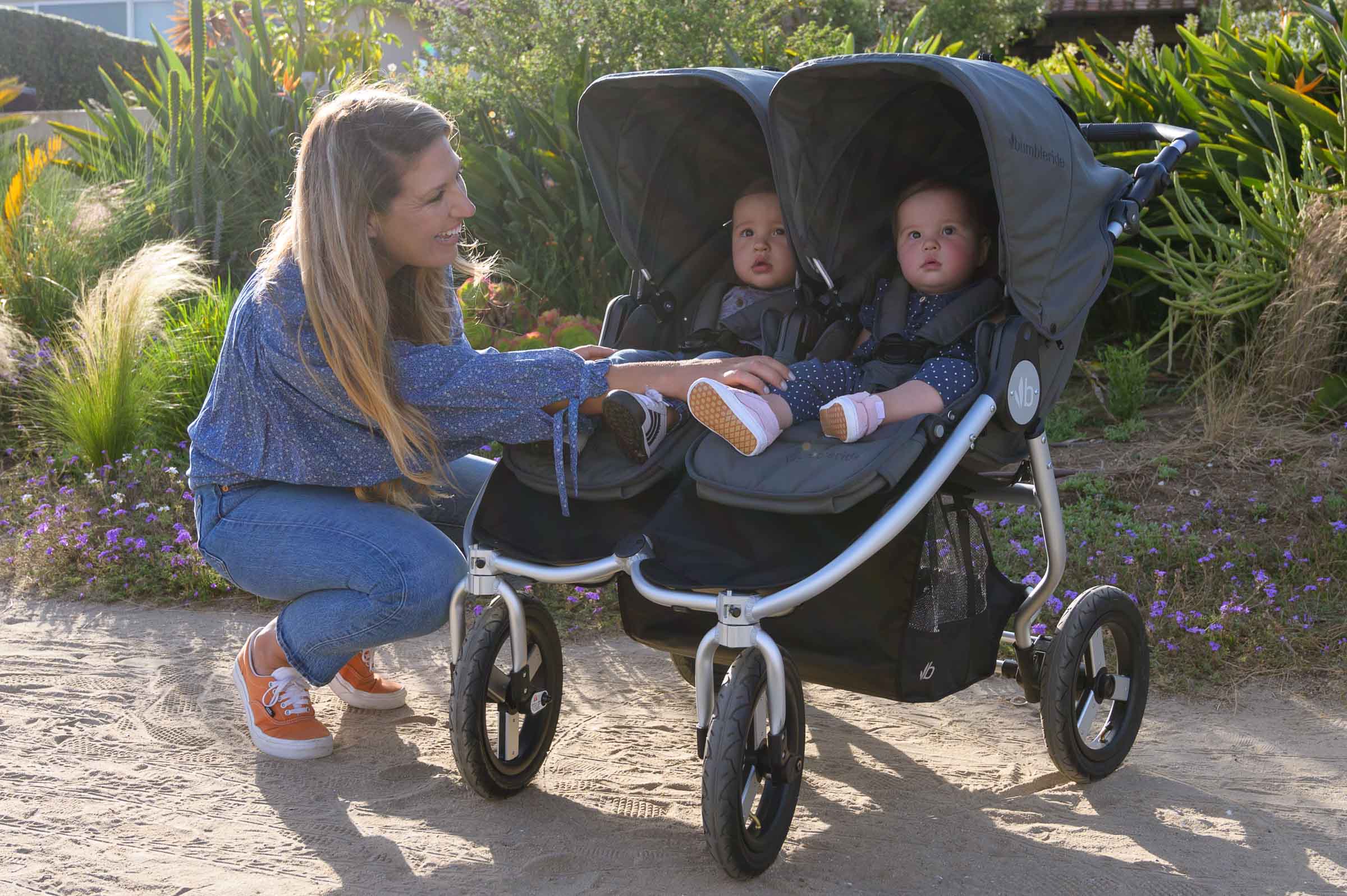 bumbleride double pram