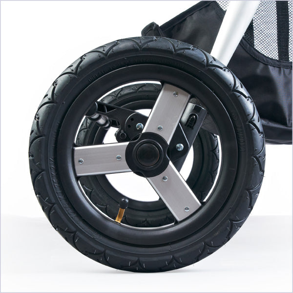 2017 Bumbleride indie stroller 12 inch air filled wheels, air filled tires
