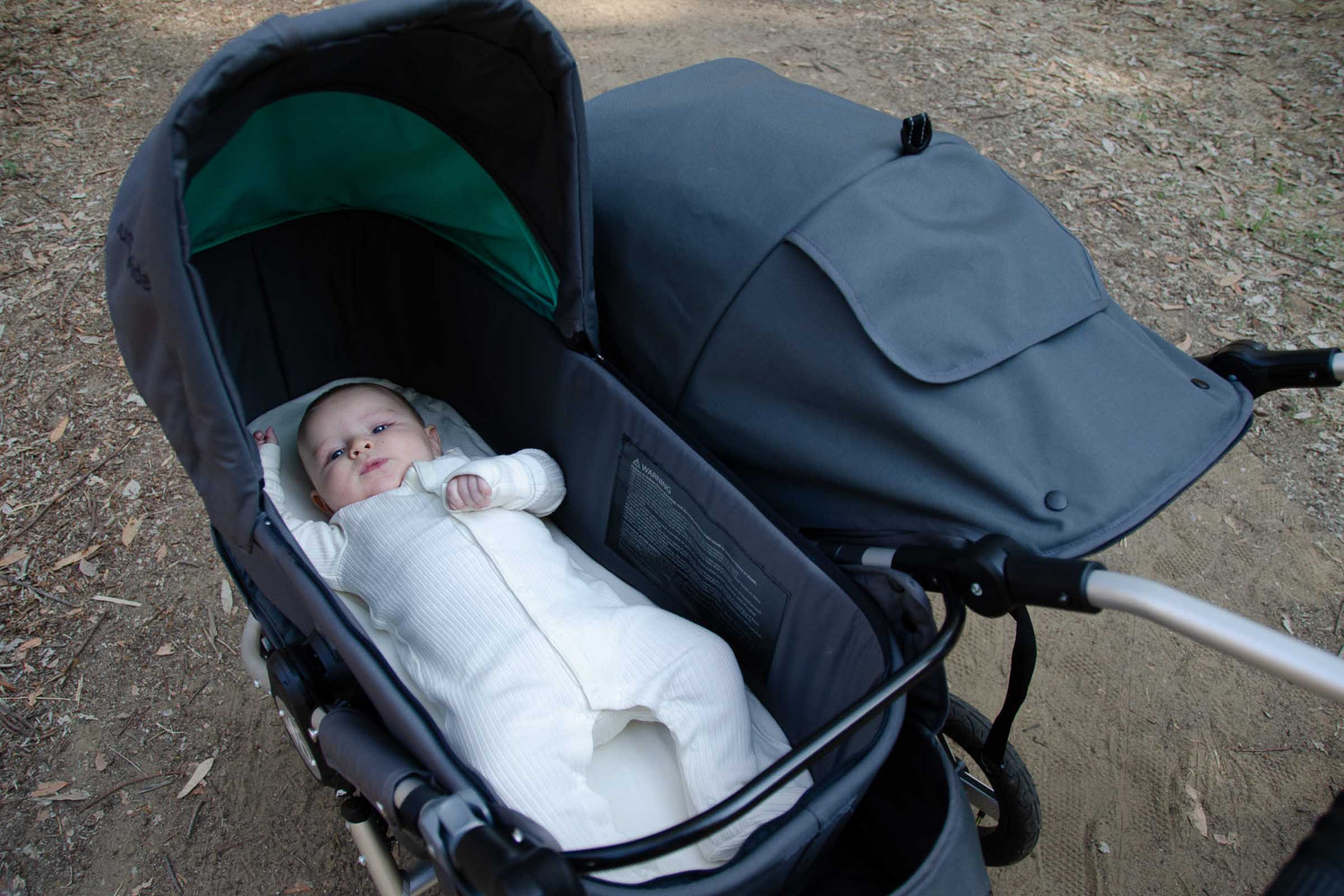 bumbleride indie twin with bassinet