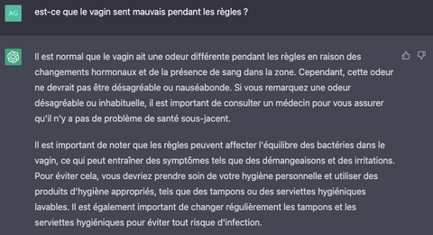 L’odeur du vagin pendant les règles est différente mais pas nauséabonde