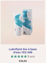 lubrifiant bio a base d'eau yes wb