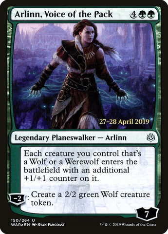 Arlinn, Voice of the Pack  [War of the Spark Prerelease Promos]