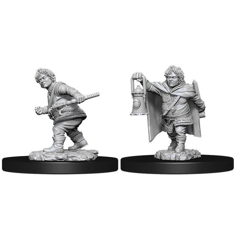 D&D Nolzur's Marvelous Miniatures: Male Halfling Fighter – WizKids