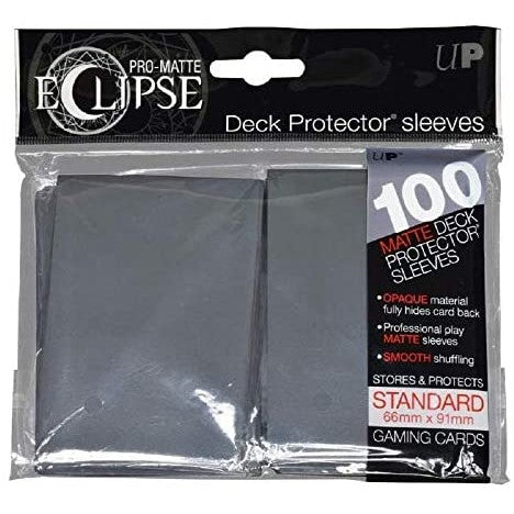 Ultra Pro Sleeves Eclipse Gloss Smoke Grey 100 Count