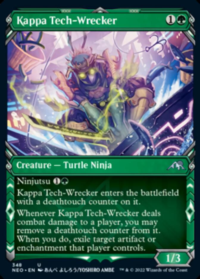 princip Måling Motherland Kappa Tech-Wrecker (Showcase Ninja) [Kamigawa: Neon Dynasty]